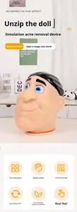 Giocattolo Antistress Realistico per Spremere Brufoli, Modello Testa Grande, Estrattore di Acne, Spingi-Punti Neri, in Plastica, per Ansia e Depressione - Product Image 6