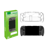 Coque de protection rigide transparente antichoc avec support pour console de jeu ROG Xbox Ally X