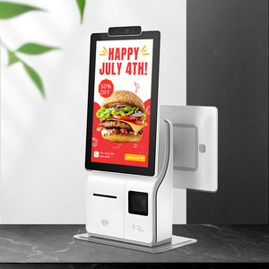 Nhà máy bán tất cả-trong-một cửa sổ máy POS với màn hình kép cảm ứng máy in thực phẩm thanh toán kiosk cho tiền mặt đăng ký hoạt động - Product Image 2