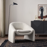 Fauteuil design simple de style italien moderne Fauteuil de canapé élégant adapté au salon Chaise de détente