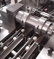 Machine à fabriquer des biscuits sandwichs à la confiture ou à la crème Skywin à deux rangées avec machine d'emballage en flux continu