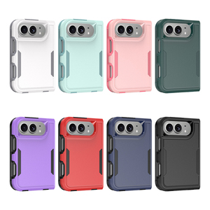 เคสโทรศัพท์กันกระแทก 2 in 1 รุ่น Armor Shockproof Defender สำหรับ iPhone Duo วัสดุ PC+TPU ป้องกันแรงกระแทก แข็งแรง ทนทาน - Product Image 1