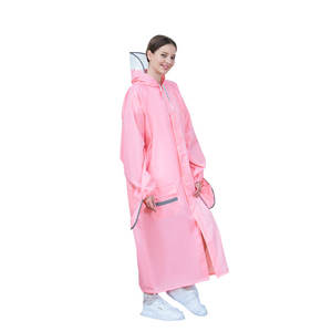 Manteau de pluie long en EVA pour hommes, imperméable pour adultes, avec poncho durable et imperméable pour la moto, l'équitation et la randonnée. - Product Image 1