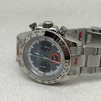 Nouvelle montre chronographe à quartz pour hommes, 39mm, boîtier en acier massif, mouvement VK63