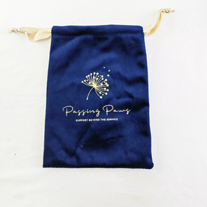 Pochette à cordon personnalisée de luxe pour bijoux, pochettes cadeaux en velours, sacs d'emballage en daim pour la présentation de bijoux - Product Image 4