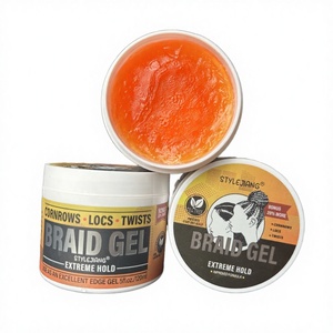 Gel Vegano Herbal para Trenzas y Locs, Anti-Frizz, Alto Brillo, Texturizador sin Enjuague para Peinado - Product Image 6