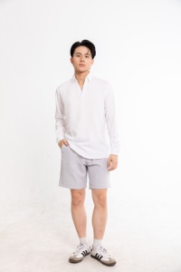 <b>Shirt</b> Competitive Price Custom Compression OEM ODM Wholesale Polyester Plain Apparel Processing Services Made in Vietnam - Product Image 3