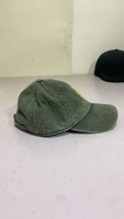 Gorra de Béisbol de 6 Paneles de Algodón Lavado de Alta Calidad con MOQ Bajo, Bordado a Mano Personalizado con Patrón de Puntos, Gorra Retro de Copa Suave con Protección Solar