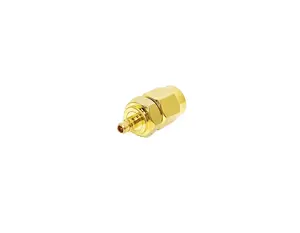 Factory price Wholesale MMCX male Plug to SMA male Plug RF Coax Coaxial Adapter converter connectors in stock