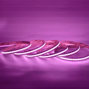 Bande LED COB RGBCW à Installation Facile, Fourniture d'Usine, Éclairage LED 12mm PCB 24V 21W/M, Coupable à 8.33cm, Idéale pour Salle de Jeu - Product Image 1