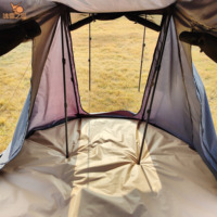 Tente de toit de voiture SUV la plus populaire Tente gonflable facile à installer pour 2 personnes pour le camping