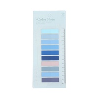 Produk Populer Morandi Sticky Notes Lucu Set Warna Buku Catatan Berperekat Catatan Indeks Kertas dan Stiker Waktu
