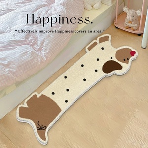 Tappeto per Cani Bassotto Antiscivolo, Tappetino per Animali Domestici Carino, Antimacchia, Tessuto Morbido, Decorazione Moderna per la Casa, Tappeto con Stampa Animale per Soggiorno - Product Image 4