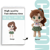 Poupée en peluche personnalisée style Kpop, fabrication professionnelle de jouets en peluche sur mesure, fabricant OEM, faible MOQ, poupée douce
