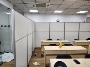 ฉากกั้นห้องสำนักงานแบบเคลื่อนย้ายได้ที่ปรับแต่งได้ตามความต้องการของโรงงานสมัยใหม่ - Product Image 2