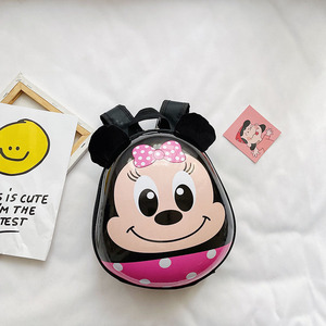 2025 nuovo cartone animato guscio d'uovo zaino per bambini carino stile maschile femminile carino <span class=keywords><strong>zainetto</strong></span> per la scuola materna e gli studenti - Product Image 2