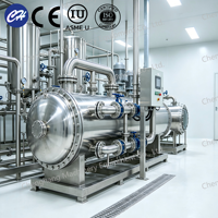 Intercambiador de Calor Tubular Sanitario para Enfriamiento de Vino y Cerveza, Control de Fermentación, SS304, Certificado ASME y CE