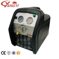 Máquina de Recuperación de Refrigerante de Doble Cilindro para Aire Acondicionado HVAC con Motor de Cobre 110-240V para R32/R410A/R134a/1234YF