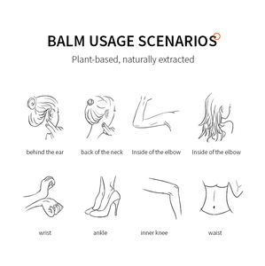 Gran oferta, 30g, cera de abeja Natural, barriga Tame, juego de masaje de aceite esencial portátil, bálsamo de Perfume sólido de lavanda para hidratar la piel - Product Image 6