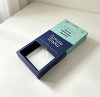 Boîte d'emballage personnalisée pour feuilles de lessive imprimées, avec logo, pour produits ménagers