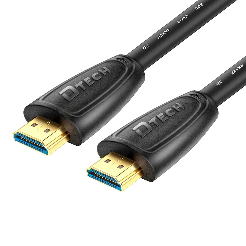 DTECH Cable optic Hdmi 4K Ultra-thin Audio Video Transmission Micro HDMI Cables