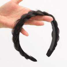 Fascia per capelli intrecciata alla moda da donna forma di capelli di riso ghiera fascia per capelli da ragazza accessori per capelli per la decorazione dei capelli - Product Image 1