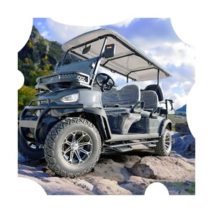 รถกอล์ฟไฟฟ้า6ที่นั่ง4000W รถเข็นกอล์ฟแบบปรับแต่งได้ - Product Image 1