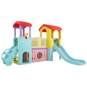 MT-MHT001 Toboggan multifonctionnel pour enfants avec panier de basket et fonctions d'escalade - Product Image 1