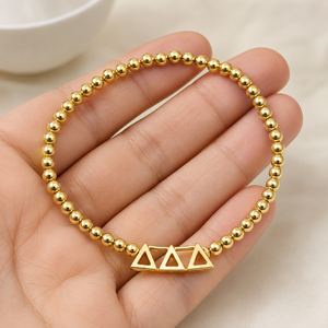 Bracciali in Acciaio Inossidabile di Qualità con Lettere Greche Delta, Gioielli Personalizzati per Organizzazioni Sociali e Confraternite Femminili - Product Image 5