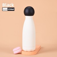 Nouvelle tasse isotherme en acier inoxydable 316 de 350 ml, design créatif en forme de boule de bowling, portable, pour étudiants, enfants, sports de plein air