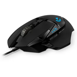  2024新しい卸売Logitech G502 16000 DPI11ボタンワイヤードマウスRGBバックライトゲーミングマウス