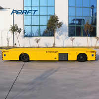 BWP Spurlose Motorisierte Elektrische Plattformwagen Große Transportkarren Fahrausrüstung