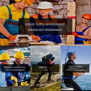 Japonya güney kore erkek açık balıkçılık soğutma fanı üniforma kadın yaz giyilebilir soğutma hava yelek erkek yelekler yelekler - Product Image 3