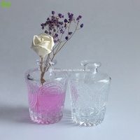 Diffuseur de roseaux simples en rotin, 50ml/80ml, diffuseur d'arôme en verre, pour aromathérapie, fleurs