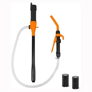 Portable Manual Transfer Pump Multipurpose Electric Water Fuel Transfer Tube Pump with Quick Stop Nozzle