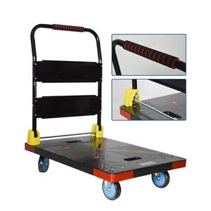 Carrito de mano Convertible Industrial de 400lb, carrito de tracción ligero y compacto de 4 ruedas con capacidad - Product Image 5