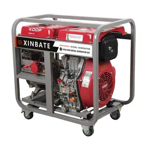 Xinbate personalizzazione cinese prezzo di fabbrica 10KW 380V piccolo Display digitale generatore Diesel elettrico per la vendita