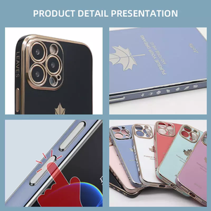 <span class=keywords><strong>Funda</strong></span> Protectora para Teléfono con Diseño de Hoja de Arce Galvanizada para <span class=keywords><strong>Samsung</strong></span> S23 Ultra A20S A11 <span class=keywords><strong>A13</strong></span> J7 Prime - Product Image 3