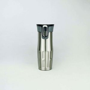 Modern Stainless Steel Tumbler Vacuum Insulated Travel Mug With Lid Double Wall Design For <b>Hot</b> <b>Cold</b> Drinks - Product Image 4