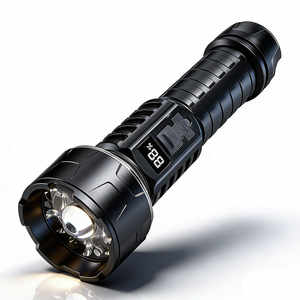 Портативный тактический фонарь EDC с LED-подсветкой 350 лм, пластиковый, для активного отдыха, с зарядкой Type-C, для кемпинга - Product Image 6