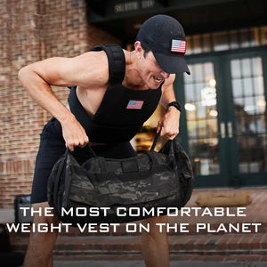 ISO9001工場カスタムロゴ合理化加重ラックプレートキャリアウェイトベスト - Product Image 6