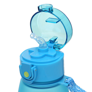 Bouteille d'eau en forme d'animal de dessin animé pour enfants avec sangle, gobelet d'école pour enfants, biberon pour <span class=keywords><strong>bébé</strong></span> pour eau chaude et froide, sans BPA - Product Image 2