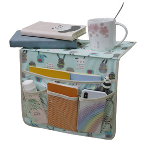 Sac de rangement mignon pour la maison, multifonctionnel, rectangulaire, avec crochets, pour organiser la chambre à coucher et le bureau - Product Image 1