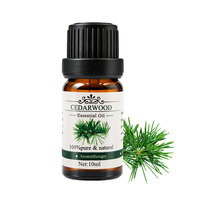 Huile essentielle de cèdre 100% pure et naturelle pour l'aromathérapie, le massage, huile de Cedrus Deodara biologique pour les soins de la peau, diffuseur 10ml