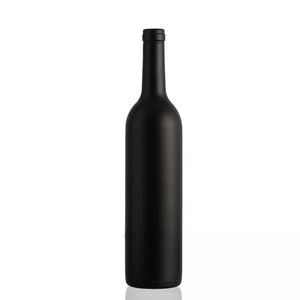 Muestra gratis de logotipo personalizado Premium botella de vino tinto de lujo botella de vidrio con tapa - Product Image 2