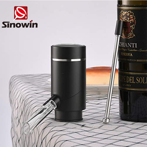 Distributeur et <span class=keywords><strong>aérateur</strong></span> <span class=keywords><strong>de</strong></span> <span class=keywords><strong>vin</strong></span> électrique numérique instantané portable en acier inoxydable, vente chaude - Product Image 4