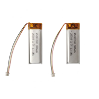 Batterie lithium-ion en gros 3.7V 7.4V rechargeable LiPo 100mAh 200mAh 300mAh 500mAh 501540 pour GPS