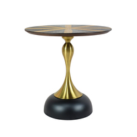 Vente en gros, Base en fer de forme commerciale, Table basse, Table d'appoint moderne