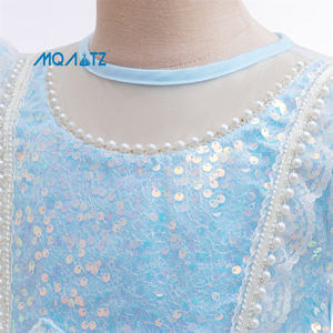 Robe <span class=keywords><strong>Elsa</strong></span> de <span class=keywords><strong>luxe</strong></span> pour filles Costume de princesse pour enfants TV Movie Halloween Robe sexy pour enfants - Product Image 5