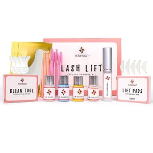 Iconsign Pestaas Lash Lifting Kit Originele Fabrikant Keratine Wimper Permanenten Lamineren Kit Met Nieuwe Gereedschap Private Label